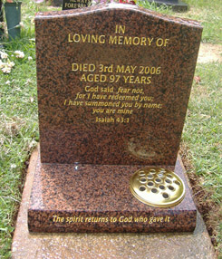 Gravestones Tavistock Memorials